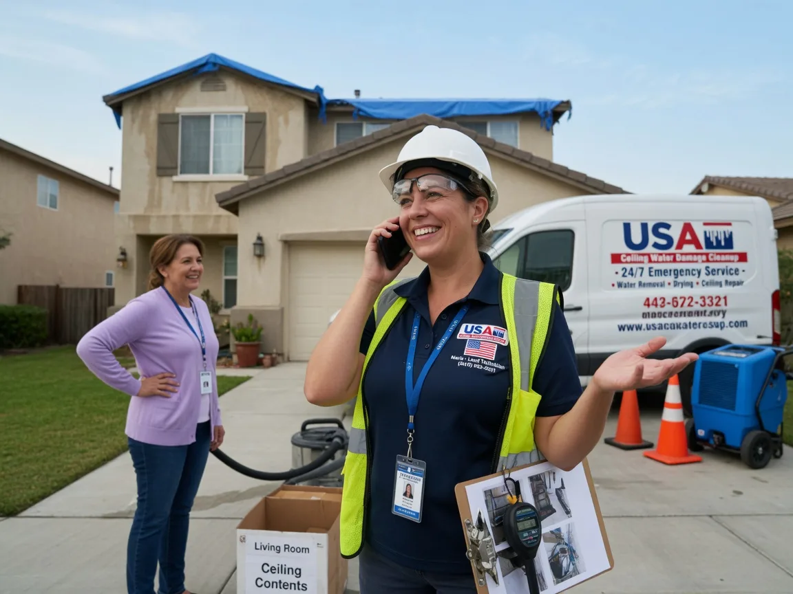 Ceiling Water Damage Restoration Sturtevant, WI FAQs