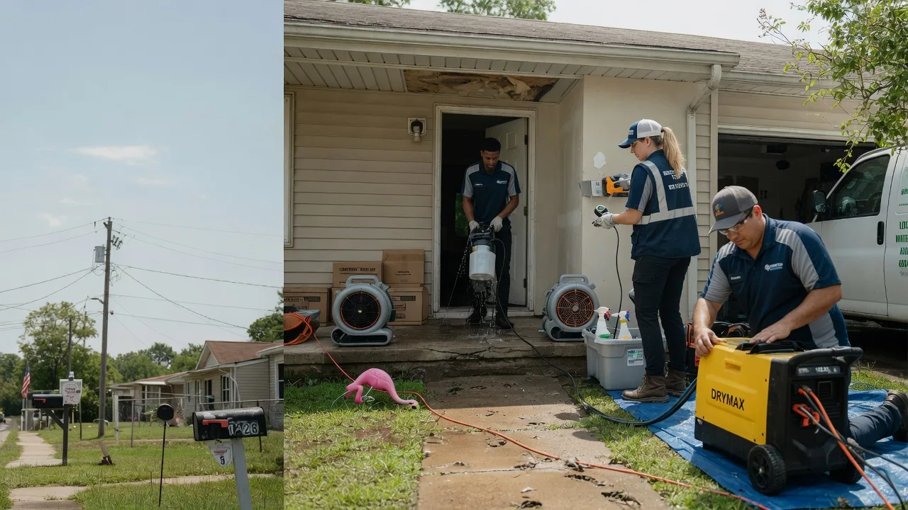 Storm Damage Water Removal in Sturtevant, WI near me